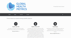 Desktop Screenshot of globalhealthmetrics.com